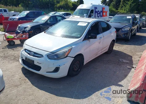 2016 Hyundai Accent Se from USA, damaged, VIN KMHCT4AE7GU105798